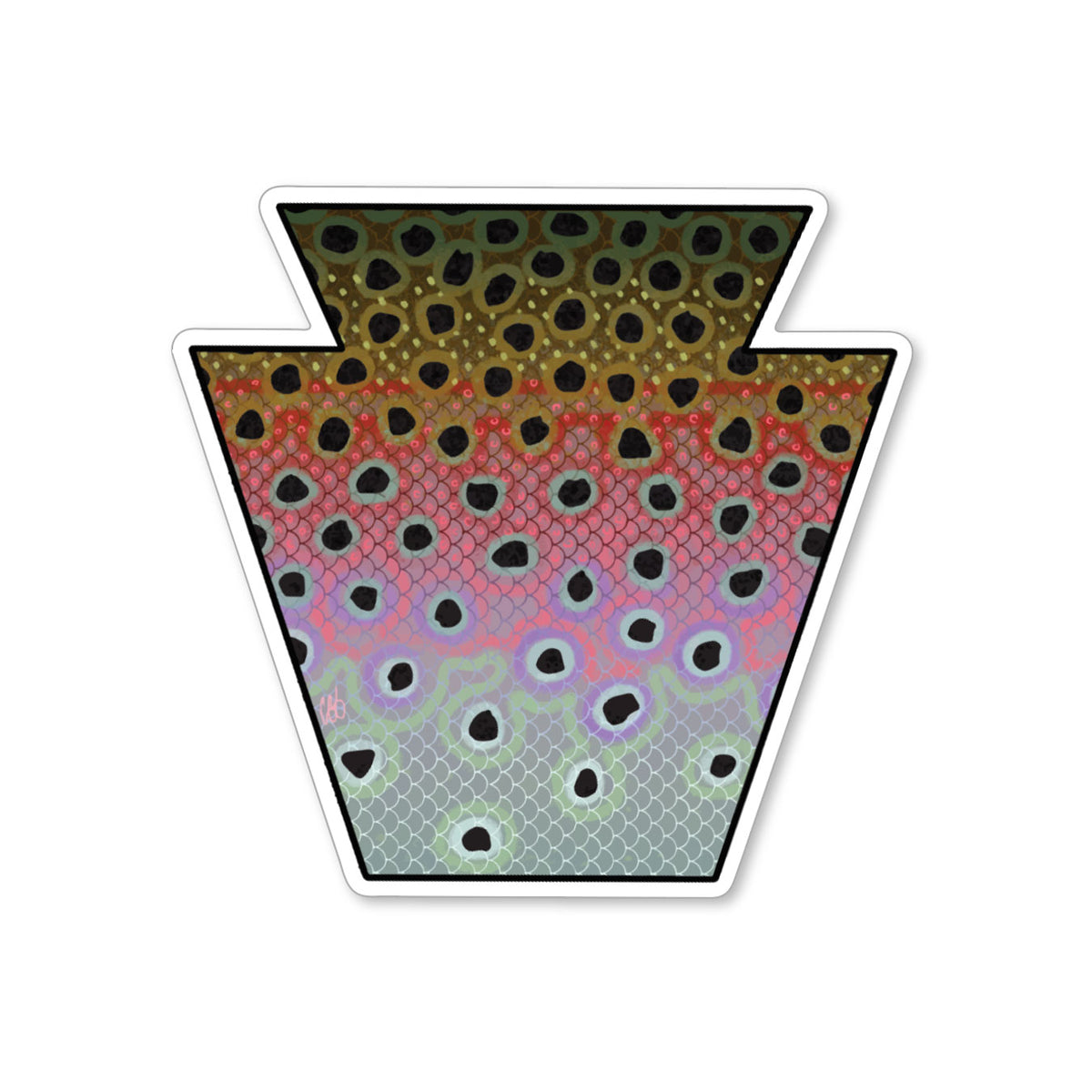 Pennsylvania Rainbow Decal