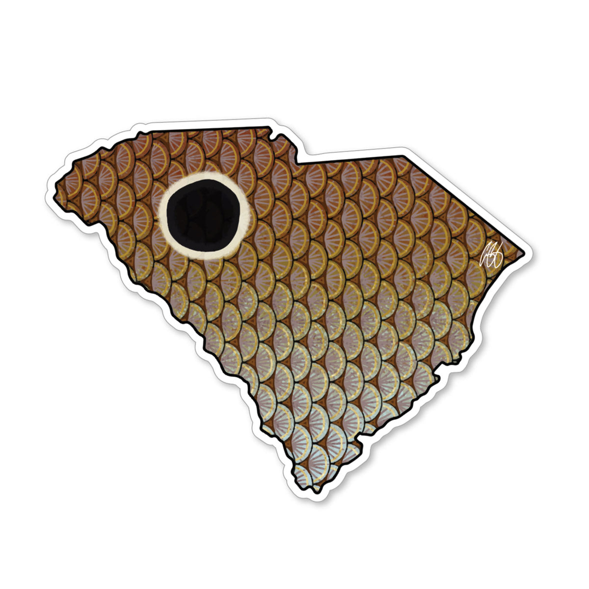 Redfish Decal